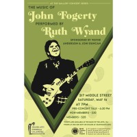 At the Gallery Concert Series: the music of John Fogerty performed by Ruth Wyand