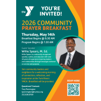 Eastern Carolina YMCA to Host First Annual Community Prayer Breakfast