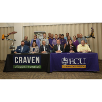 CCC and ECU sign agreement guaranteeing admission for graduates of 10 technical programs