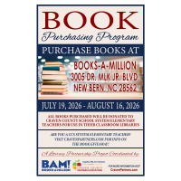 Craven County Partners In Education and Books-A-Million Launch Book Purchasing Program for Pre-K thr