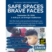 Craven CC to Offer Free Sensory-Safe Certification Class to Support Personal Care Providers