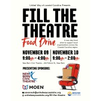 United Way of Coastal Carolina Announces, “Fill the Theatre” Community Food Drive