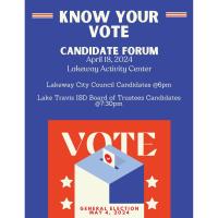 Know Your Vote-Candidate Forum