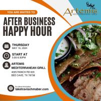 After Business Happy Hour- May -Artemis Mediterranean Grill