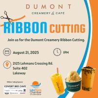 Dumont Creamery Ribbon Cutting