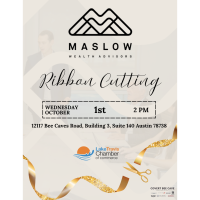 Maslow Wealth Ribbon Cutting