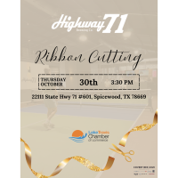 Highway 71 Brewing & Pickleball Ribbon Cutting