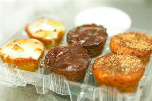 collettes mini donut cakes gluten free, vegan 