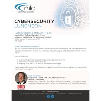 MTC Communications presents Cybersecurity Luncheon 