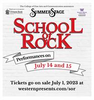 WIU SummerStage - SCHOOL OF ROCK