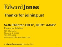 Edward Jones - Financial Advisor: Seth Minter