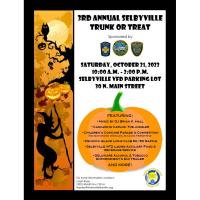 3rd Annual Selbyville Trunk or Treat
