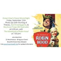 Ocean View's Classic Movie Night: The Adventures of Robin Hood