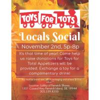 Toys for Tots Locals Social at Fenwick Shores