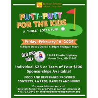 Putt-Putt for the Kids with Believe in Tomorrow