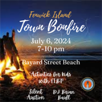 Town Bonfire in Fenwick Island