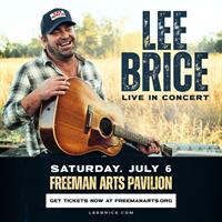 Lee Brice at Freeman Performing Arts