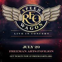 REO Speedwagon at Freeman Performing Arts