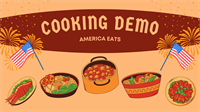 Cooking Demo: America Eats at South Coastal Library