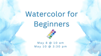 Watercolor Art for Beginners at South Coastal Library