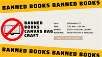 Banned Books Canvas Bag Craft