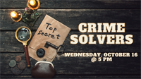 Crime Solvers at South Coastal Library