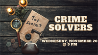 Crime Solvers at South Coastal Library