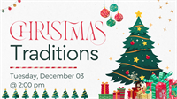 Christmas Traditions at South Coastal Library