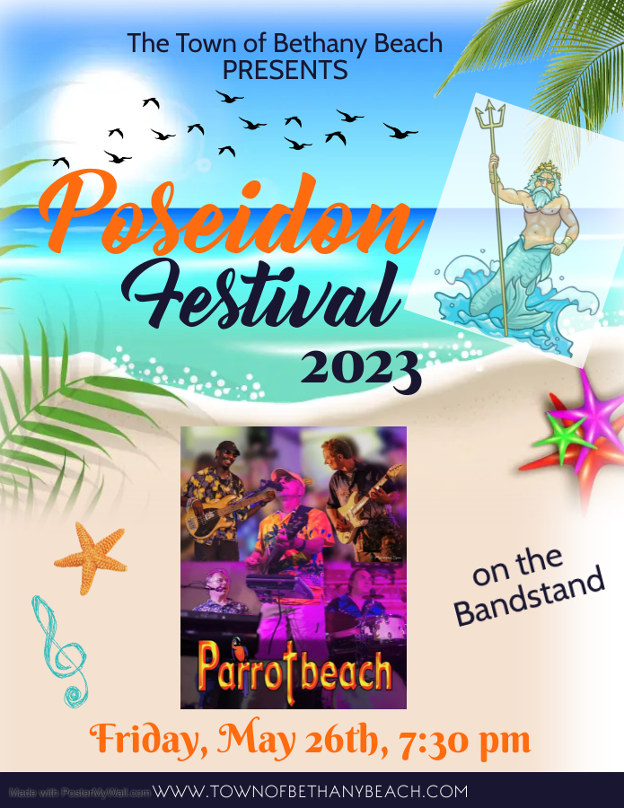 Poseidon Festival - Parrotbeach - May 26, 2023 - Bethany-Fenwick Chamber of Commerce Poseidon Festival - Parrotbeach - May 26, 2023 - Bethany-Fenwick Chamber of Commerce