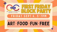 First Friday Block Party at Art League of OC