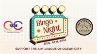 Bingo at The Sterling Tavern with Art League of Ocean City