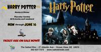 Harry Potter Movie & Dinner Event Inviting All Witches & Wizards