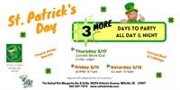 3 MORE -  St. Pat's PARTY Days at The Salted Rim Margarita Bar & Grille