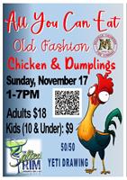 Millville Volunteer Fire Company FUNDRAISER Chicken & Dumplin Dinner & Raffles