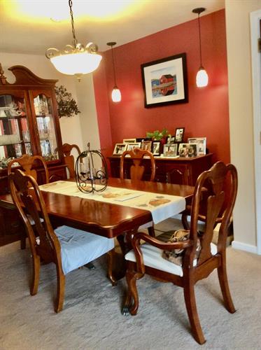 Before redesign of Dining Room.