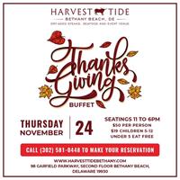 Harvest Tide Steakhouse Thanksgiving Buffet