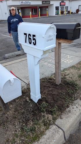 Professional Mailbox Installation by Property Tenders LLC – Our skilled team ensures precise placement and sturdy installation of residential mailboxes, enhancing curb appeal and functionality for your property.