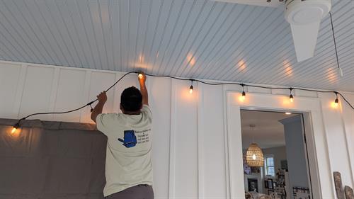 From dark to dazzling—Property Tenders professionally installs outdoor string lights for patios, porches, and party zones. #DelmarvaOutdoorLiving #LightingSolutions #PropertyTenders From dark to dazzling—Property Tenders professionally installs outdoor string lights for patios, porches, and party zones. #DelmarvaOutdoorLiving #LightingSolutions #PropertyTenders