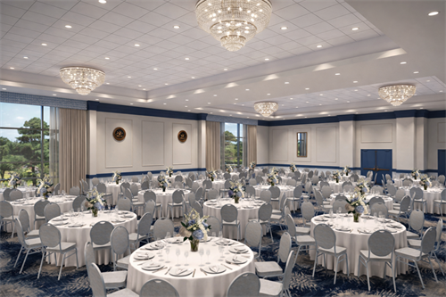 Atlantic Ballroom, renovated 2026