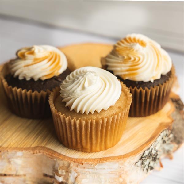 Product images of delicious cupcakes from Local maker