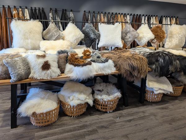Inside the show room.