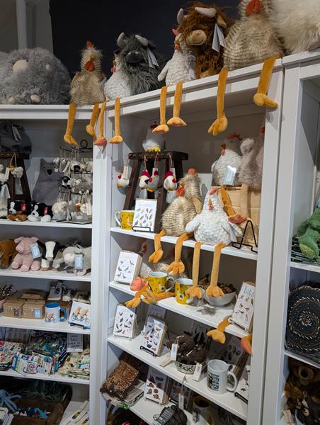 Our shop is great for chicken lovers.