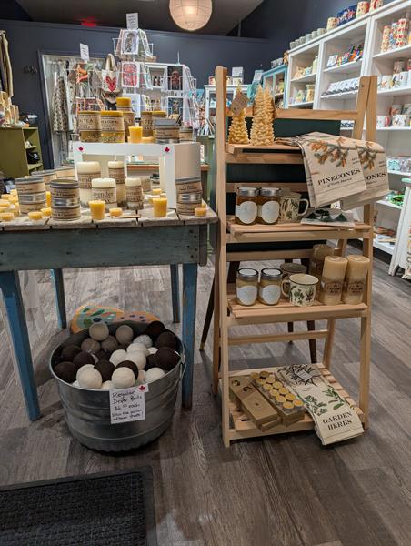 We stock a lot of Canadian honey in many different natural flavours. 