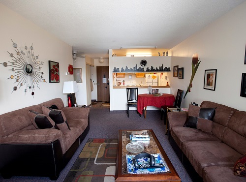 A suite in Diamond Jubilee Manor, independent apartment-living for seniors in Stony Plain.