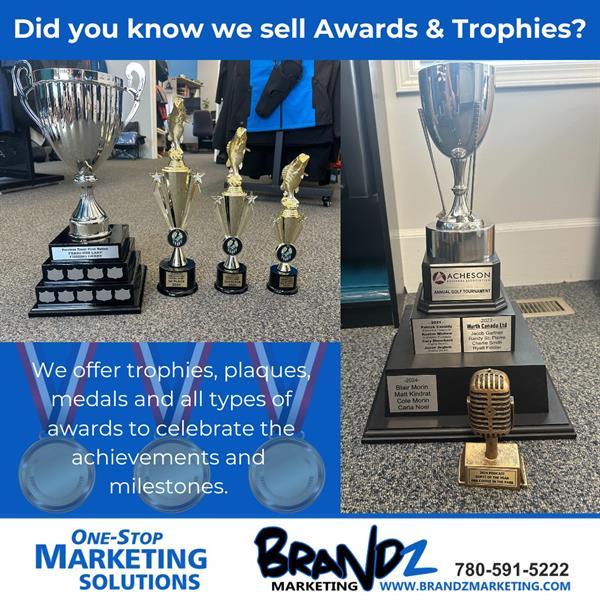 Yes we do Trophies & Awards