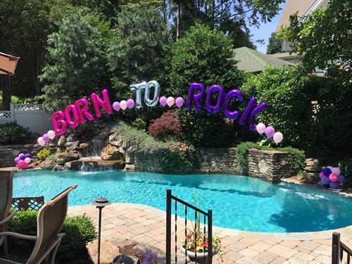 Rock Star Themed Party - Baby Shower