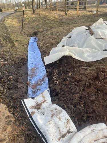 Investigated and remediated oil tank leak that migrated into the building sump pump then discharged into a drainage swale in Hunterdon County, NJ. 
