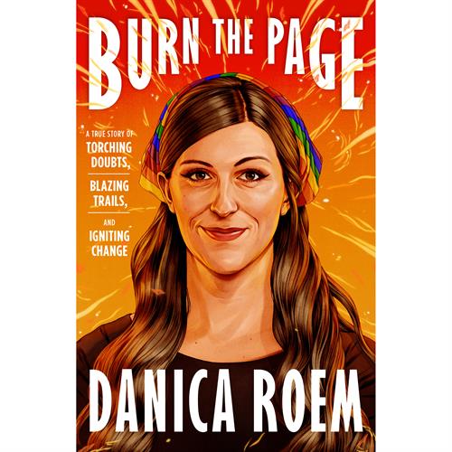 Cover Illustration made for Danica Roem's book 'Burn The Page'