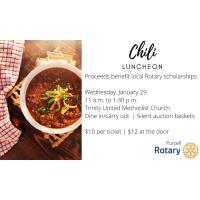 Purcell Rotary Club's Annual Chili Luncheon Fundraiser