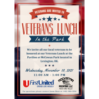 Veteran's Lunch in the Park